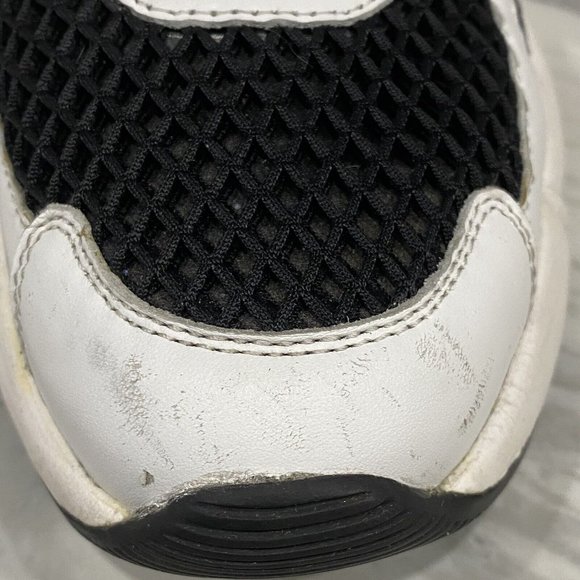 VOILE BLANCHE Dumbil Calfskin & Micro Mesh Sneaker Metallic Effect Sneaker Sz 37 - Picture 11 of 13